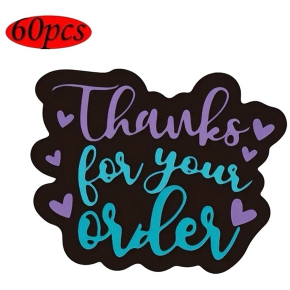 60PCS Thank You Stickers for Small Business NEW - Picture 11 of 11